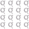 20Pcs Brass Spring Ring Clasps KK-BBC0027-68C-P-1