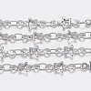 Tarnish Resistant 304 Stainless Steel link Chains CHS-K007-09P-1