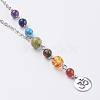 Chakra Jewelry NJEW-JN02083-2