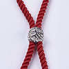 Nylon Twisted Cord Bracelet Making MAK-F018-01P-RS-3