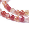 Natural Agate Round Beads Strand G-L084-4mm-15-3