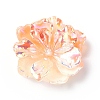 Luminous Resin Cabochons RESI-E033-02F-1