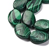 Synthetic Malachite Beads Strands G-L605-C01-01-4