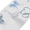 Spray Wave Waterproof PET Decorative Stickers DIY-Q052-02E-3