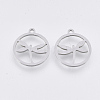 Non-Tarnish 201 Stainless Steel Pendants STAS-T044-84P-1