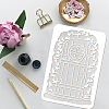 Plastic Drawing Painting Stencils Templates DIY-WH0396-0122-3