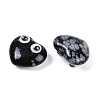 Natural Snowflake Obsidian Figurines G-H073-01C-2