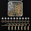 50Pcs 304 Stainless Steel Earring Hooks DIY-YW0006-79-1