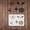 Large Plastic Reusable Drawing Painting Stencils Templates DIY-WH0202-136-2