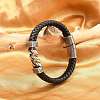 Braided Leather Cord Bracelets for Men BJEW-Z081-18AS-2