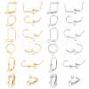 Unicraftale 72Pcs 12 Style 304 Stainless Steel Earring Findings STAS-UN0051-62-1