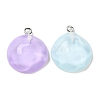 Translucent Resin Pendants RESI-A025-06E-2