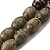 Tibetan Style dZi Beads Strands G-S389-A09-2