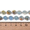 Natural Blue Calcite Beads Strands G-P534-A24-01-5
