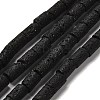 Natural Lava Rock Beads Strands G-G175-G15-01-1