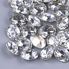 Pointed Back Resin Rhinestone Cabochons CRES-S379-13x18mm-B14-1