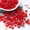 Transparent Colours Glass Seed Beads SEED-E001-T3x6mm-02-1