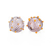 Transparent Handmade Blown Glass Globe Beads GLAA-T012-15-2