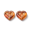 Imitation Amber Transparent Acrylic Beads MACR-D071-02D-3