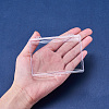 Transparent Plastic Bead Containers CON-BC0004-56-5