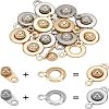 Unicraftale 304 Stainless Steel Snap Clasps STAS-UN0014-16-6