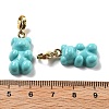 Bear Resin Pendant Decorations STAS-M092-01G-04-3