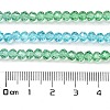 Transparent Painted Glass Beads Strands DGLA-A034-T4mm-A17-3