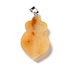 Natural Topaz Jade Pendants G-F714-01D-2