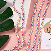 Handmade Polymer Clay Beads CLAY-CD0001-05-4