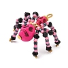 Halloween Theme Dyed Synthetic Turquoise & Glass Seed Beads Pendants PALLOY-MZ00774-01-4