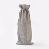 Imitation Burlap Pouches ABAG-WH0012-A11-1