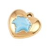 304 Stainless Steel Enamel Pendants STAS-P430-03A-G01-2
