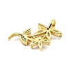 Rack Plating Real 18K Gold Plated Brass Pendants KK-B077-19G-3