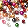 ABS Plastic Imitation Pearl Round Beads SACR-S074-14mm-M-1