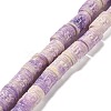 Synthetic Shell Dyed Carved Beads Strands SHEL-D081-05A-1