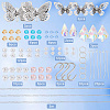 SUNNYCLUE Butterfly Suncatcher Making Kit for Hanging Pendant Ornament DIY-SC0020-49-2