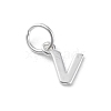 925 Sterling Silver Letter Charms LS-STER-C012-01S-V-1