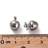 Non-Tarnish 304 Stainless Steel Charm X-STAS-M323-53P-3