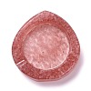 Natural Rose Quartz Ashtray DJEW-F015-08D-1