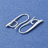 Brass Earring Hooks LS-KK-H502-11S-01-2