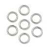 Tarnish Resistant 304 Stainless Steel Open Jump Rings STAS-M008-04B-1