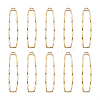 10Pcs Alloy Open Back Bezel Big Pendants PALLOY-TAG0001-01-1