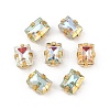 Brass Glass Rhinestone Sew on Rhinestones RGLA-U001-06G-1