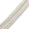 Electroplated Synthetic Non-Magnetic Hematite Beads Strands G-I360-E01-04-1