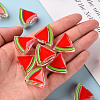 Transparent Enamel Acrylic Beads X-TACR-S155-001F-5