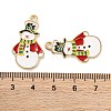 Christmas Theme Rack Plating Alloy Pendants FIND-M020-04G-07-3