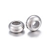 202 Stainless Steel Beads STAS-P238-01P-02-2