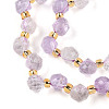 Natural Amethyst Beads Strands G-T141-56-3