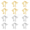 DICOSMETIC 24Pcs 2 Colors Rack Plating Alloy Pendants FIND-DC0005-56-1