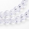 Transparent Glass Bead Strands X-GLAA-G013-4mm-72-3